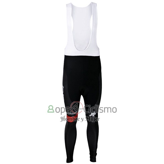 Bmc Ropa Ciclismo Culotte Largo 2017 Mangas Largas Rojo y Blanco